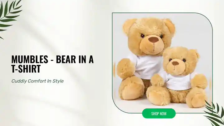 Mumbles - Bear in a T-Shirt by@Outfy