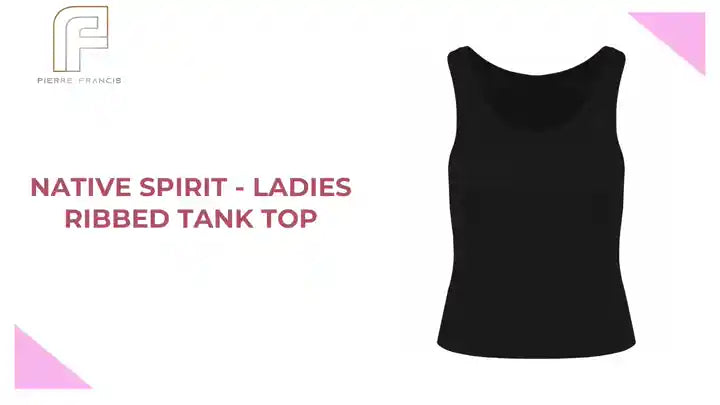 Native Spirit - Ladies Ribbed Tank Top by@Outfy