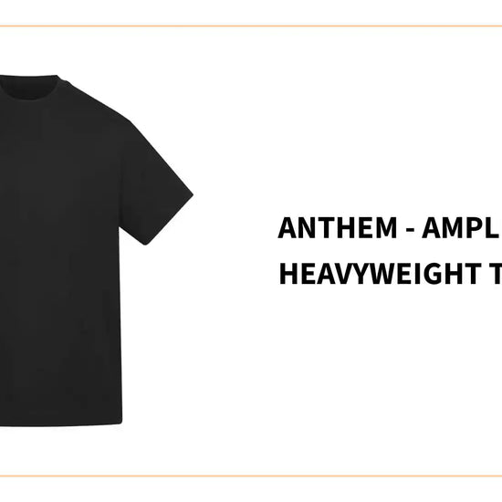 Anthem - Amplify Heavyweight T-Shirt - AM18 BLK XS