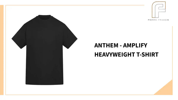 Anthem - Amplify Heavyweight T-Shirt - AM18 BLK XS