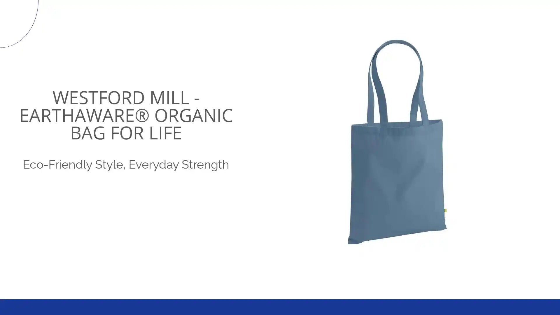 Westford Mill - EarthAware® Organic Bag For Life - W801 AIR ONE