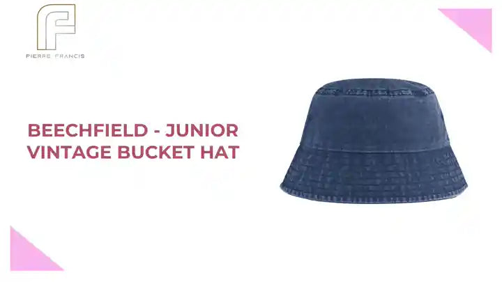 Beechfield - Junior Vintage Bucket Hat by@Outfy