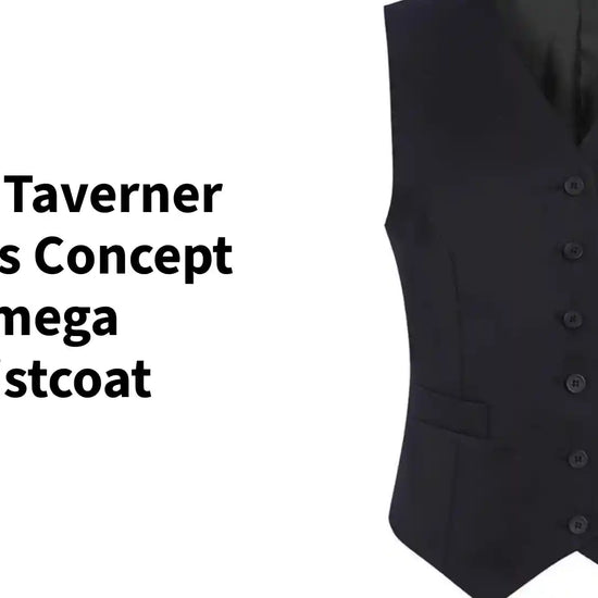 Brook Taverner - Ladies Concept Omega Waistcoat - BK370 BLK 8/R