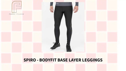 Spiro - Bodyfit Base Layer Leggings - SR251M BLK XS/S