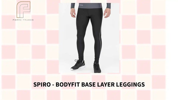 Spiro - Bodyfit Base Layer Leggings - SR251M BLK XS/S