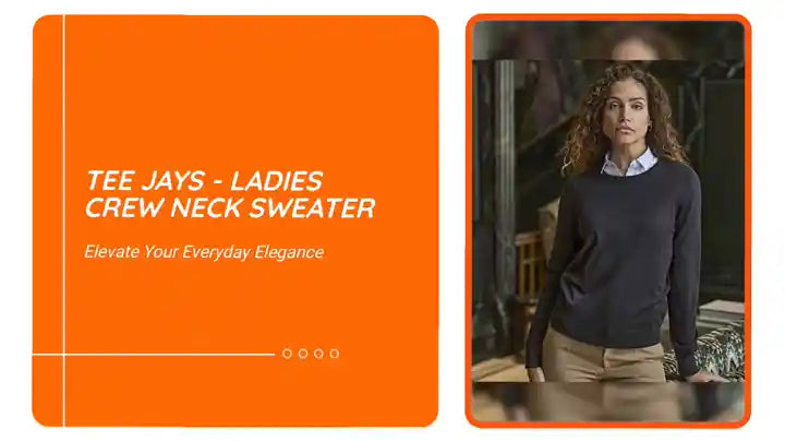 Tee Jays - Ladies Crew Neck Sweater by@Outfy