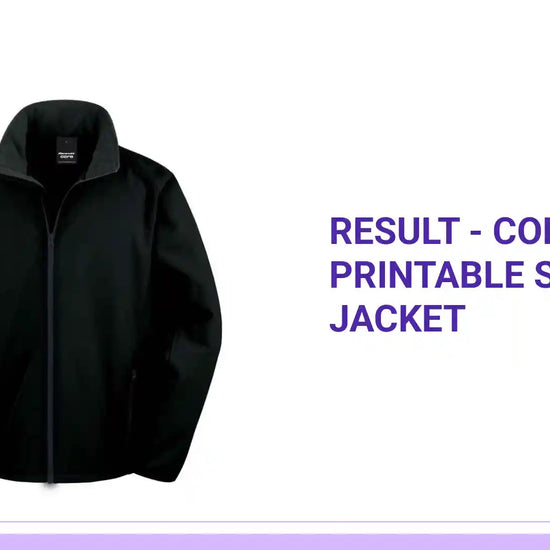Result - Core Printable Soft Shell Jacket by@Outfy
