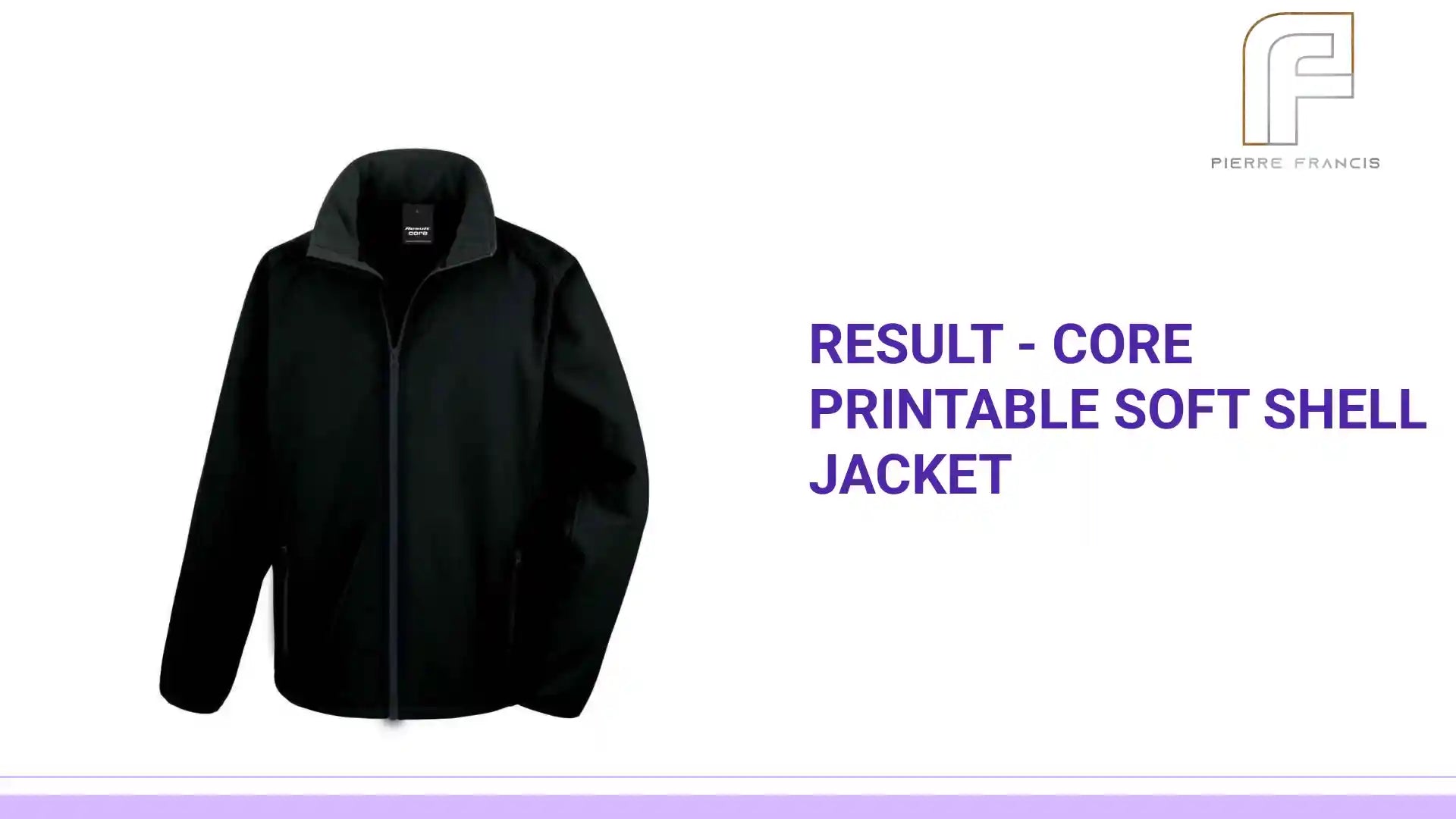 Result - Core Printable Soft Shell Jacket by@Outfy