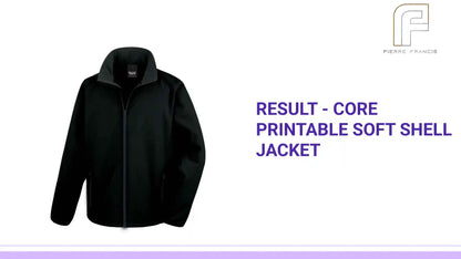 Result - Core Printable Soft Shell Jacket by@Outfy