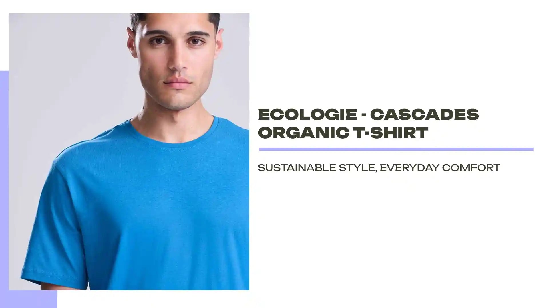 Ecologie - Cascades Organic T-Shirt by@Outfy
