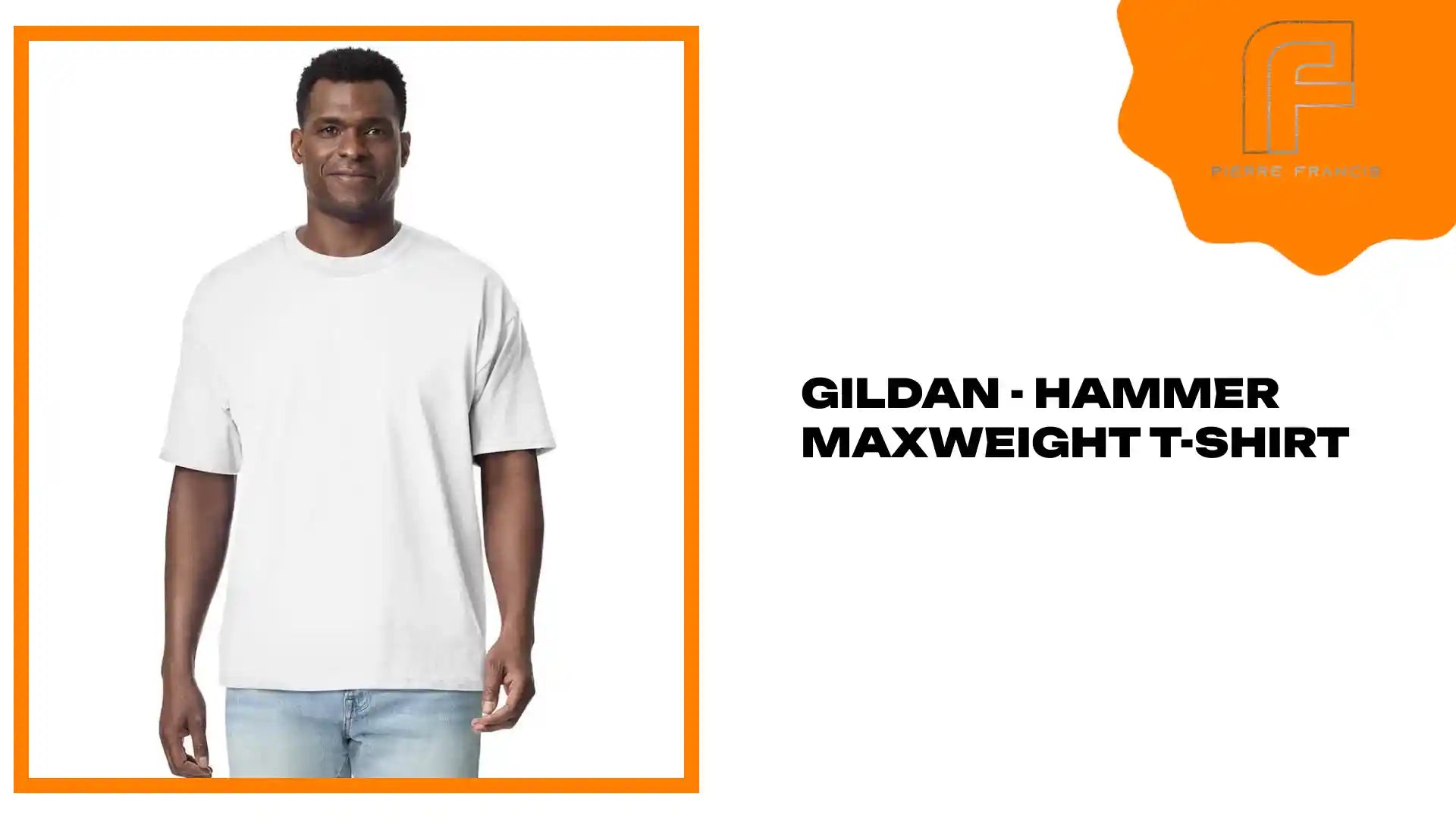 Gildan - Hammer Maxweight T-Shirt - GD201 WHI S