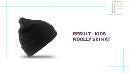 Result - Kids Woolly Ski Hat by@Outfy