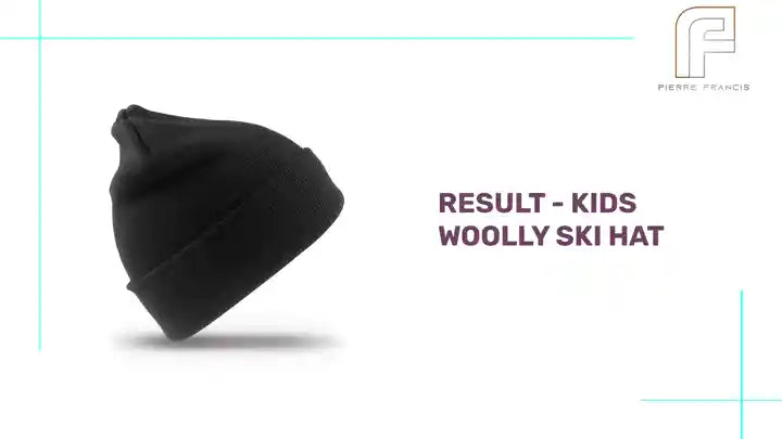 Result - Kids Woolly Ski Hat by@Outfy