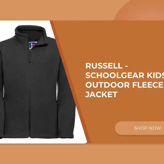 Russell - Schoolgear Kids Outdoor Fleece Jacket by@Outfy