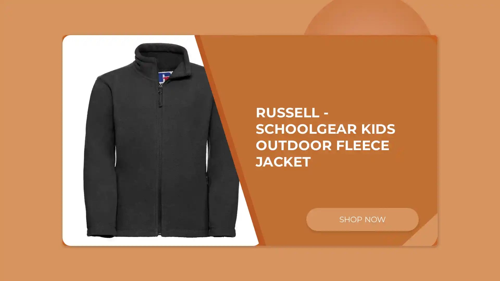 Russell - Schoolgear Kids Outdoor Fleece Jacket by@Outfy