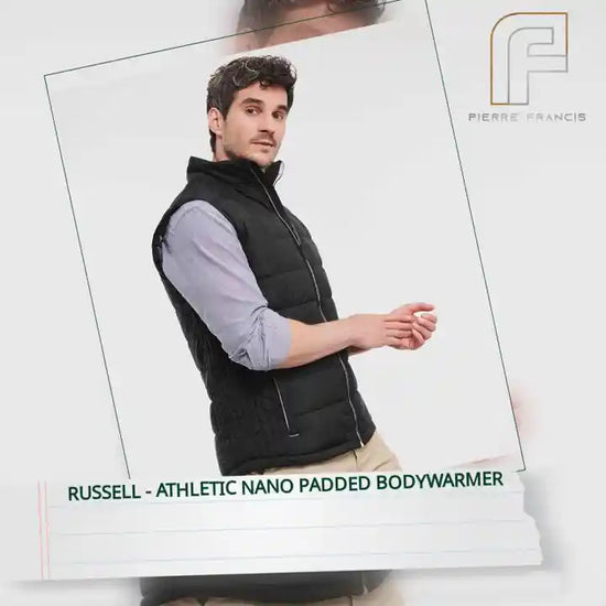 Russell - Athletic Nano Padded Bodywarmer by@Outfy