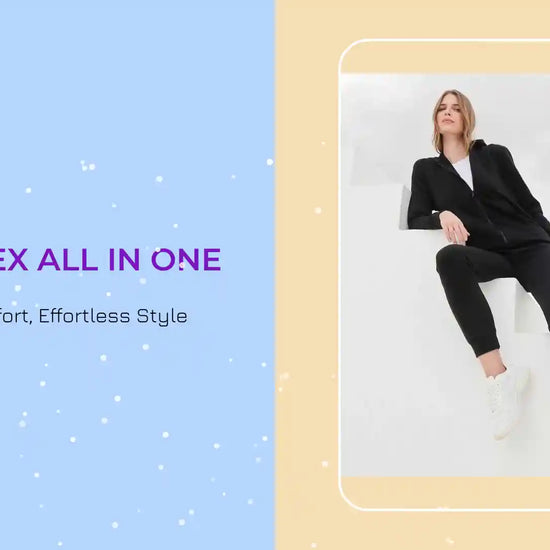 SF - Unisex All In One - SF470 BLK XXS/XS