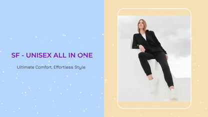 SF - Unisex All In One - SF470 BLK XXS/XS