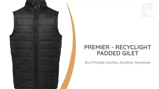 Premier - Recyclight Padded Gilet by@Outfy