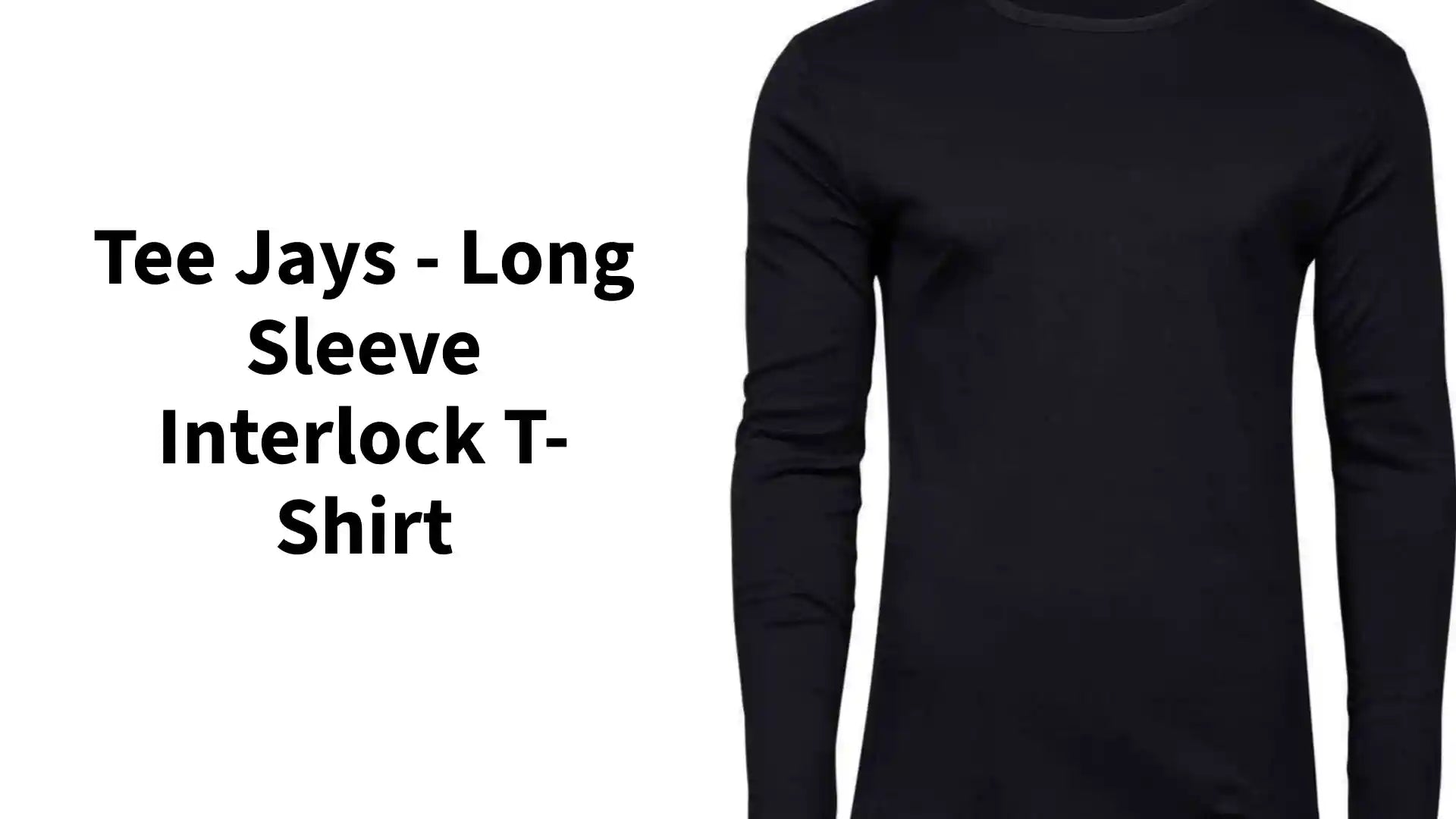 Tee Jays - Long Sleeve Interlock T-Shirt by@Outfy