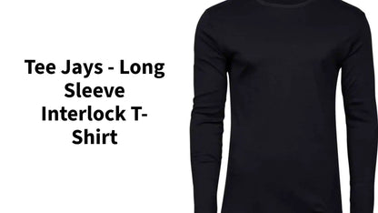 Tee Jays - Long Sleeve Interlock T-Shirt by@Outfy