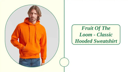 Fruit of the Loom - Classic Hooded Sweatshirt - SS14 ORA S