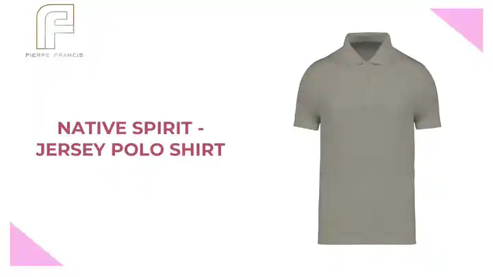 Native Spirit - Jersey Polo Shirt by@Outfy