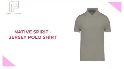Native Spirit - Jersey Polo Shirt by@Outfy