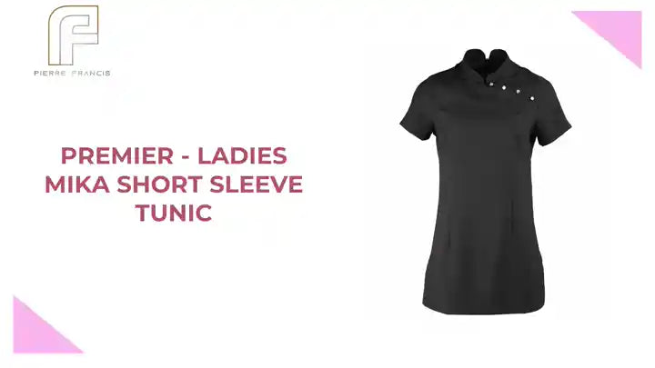 Premier - Ladies Mika Short Sleeve Tunic by@Outfy