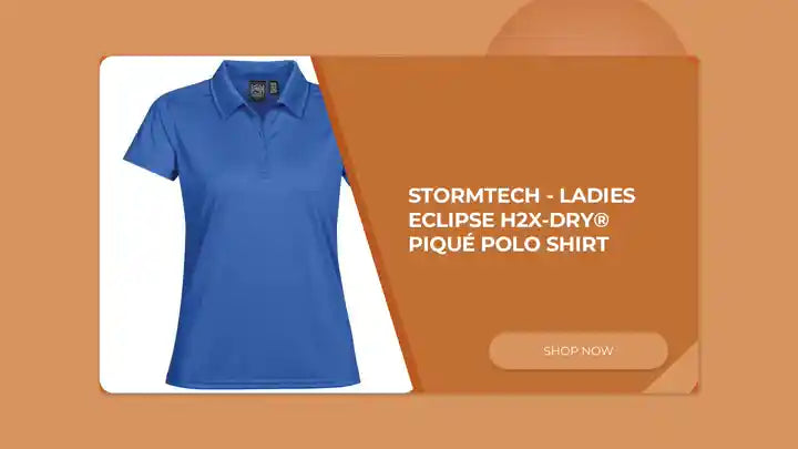 Stormtech - Ladies Eclipse H2X-DRY&reg; Piqu&eacute; Polo Shirt by@Outfy