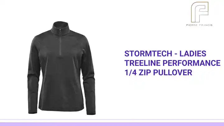 Stormtech - Ladies Treeline Performance 1/4 Zip Pullover by@Outfy