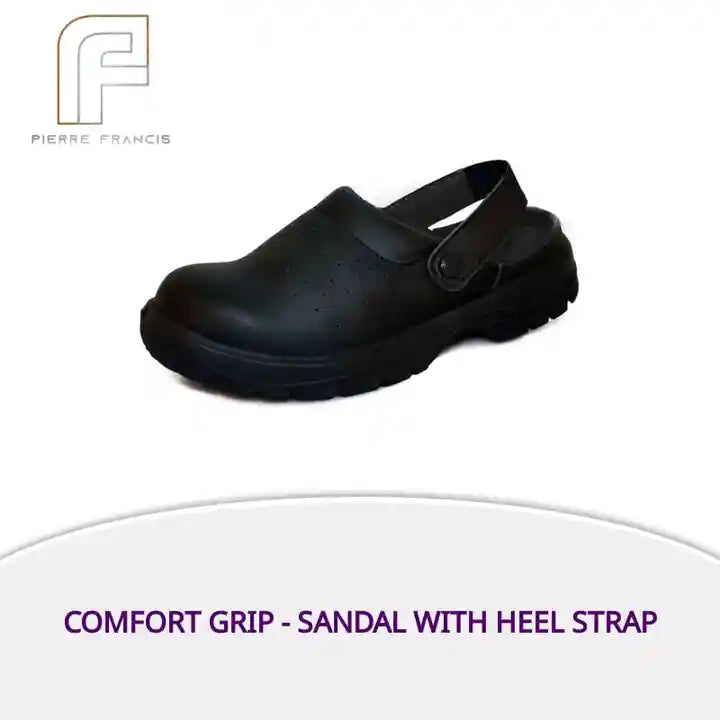 Comfort Grip - Sandal with Heel Strap by@Outfy