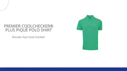 Premier Coolchecker&reg; Plus Piqu&eacute; Polo Shirt by@Outfy