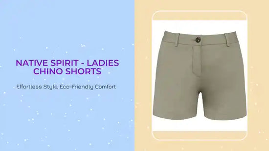 Native Spirit - Ladies Chino Shorts by@Outfy