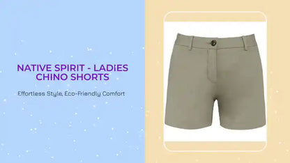 Native Spirit - Ladies Chino Shorts by@Outfy