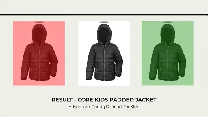Result - Core Kids Padded Jacket by@Outfy