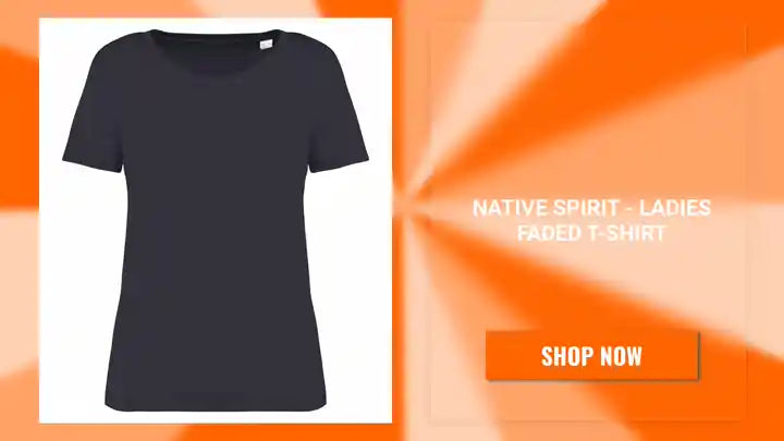 Native Spirit - Ladies Faded T-Shirt by@Outfy