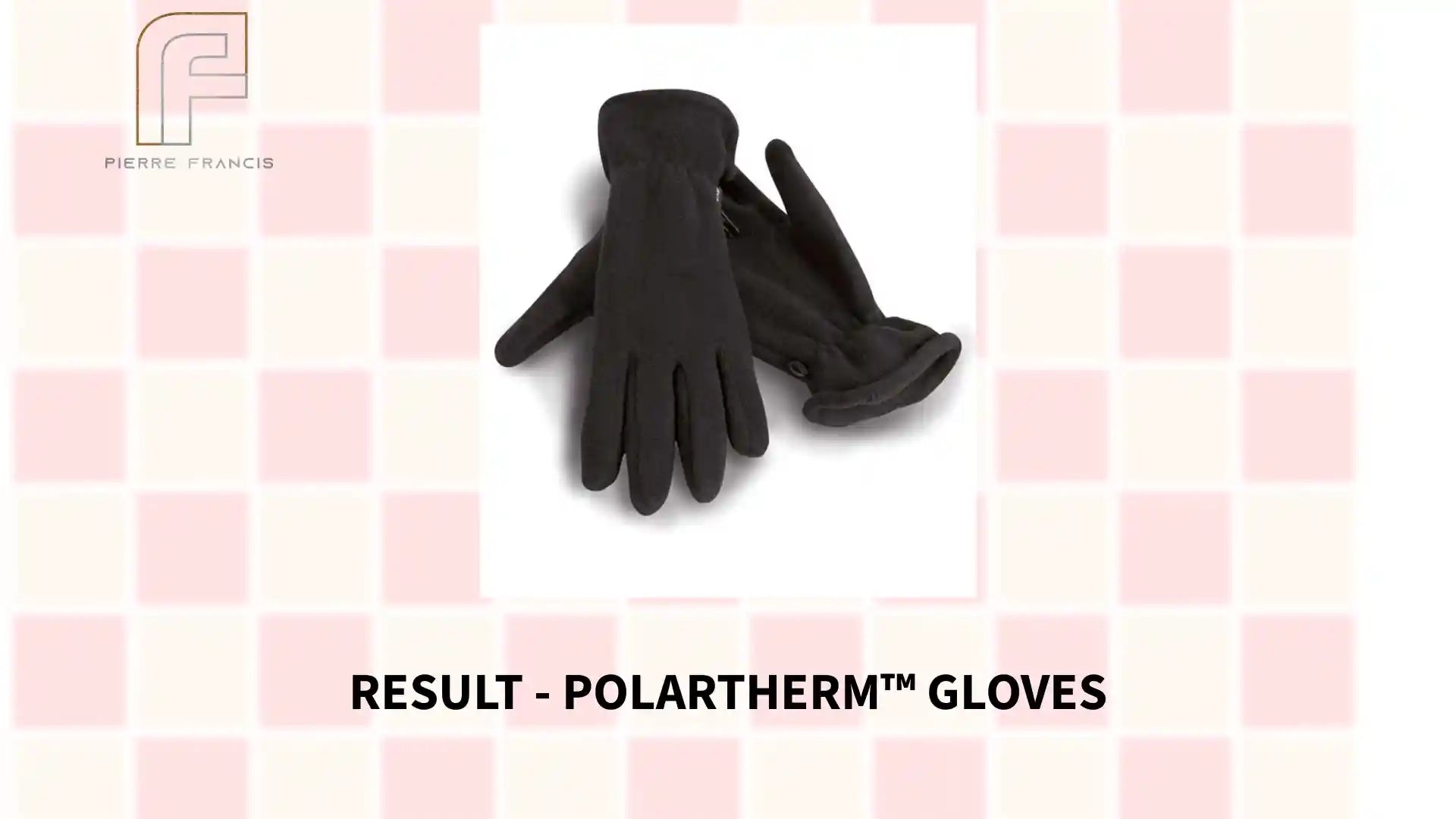 Result - Polartherm™ Gloves - RS144 BLK S