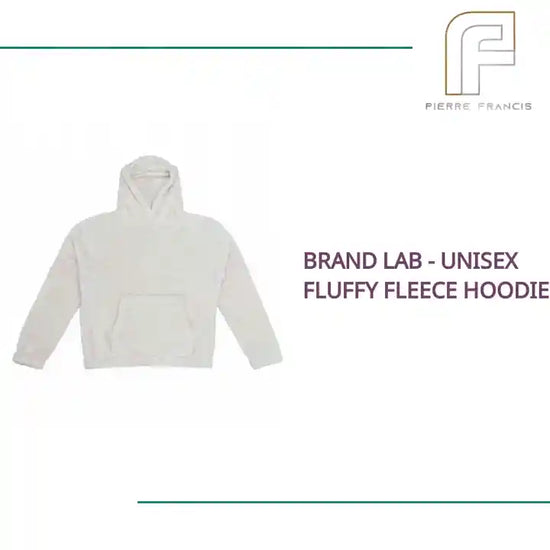 Brand Lab - Unisex Fluffy Fleece Hoodie by@Outfy