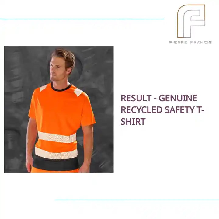 Result - Genuine Recycled Safety T-Shirt by@Outfy