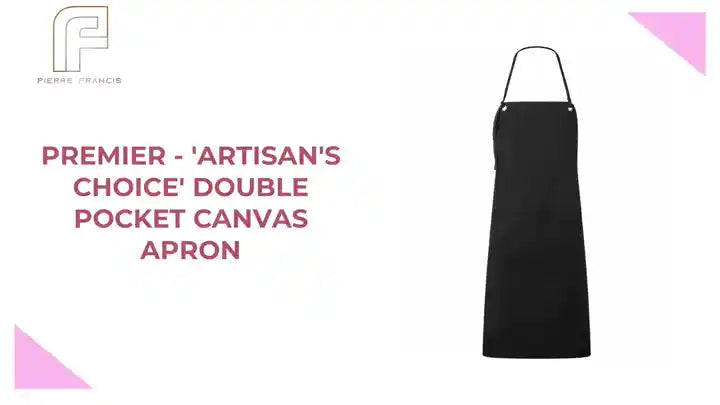 Premier - 'Artisan's Choice' Double Pocket Canvas Apron by@Outfy