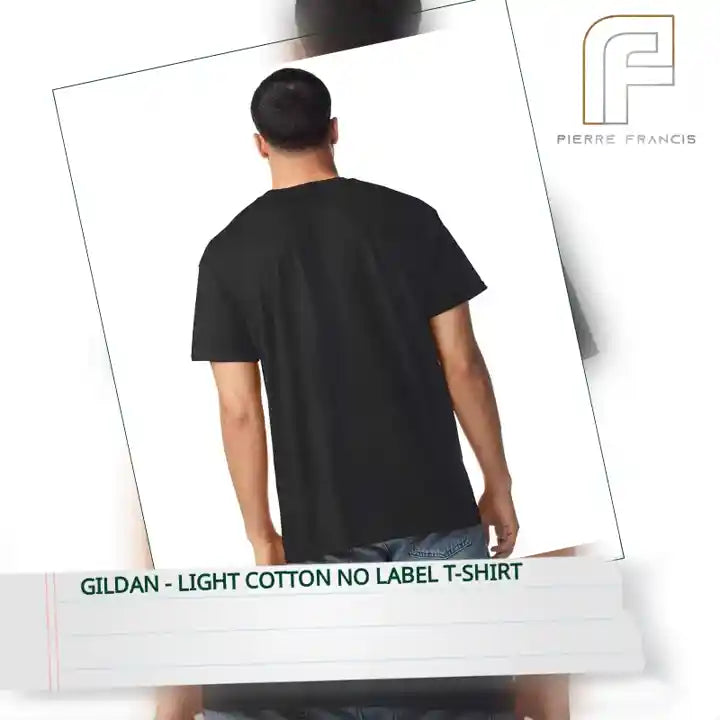 Gildan - Light Cotton No Label T-Shirt by@Outfy