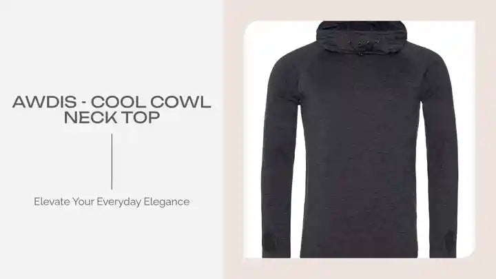 AWDis - Cool Cowl Neck Top by@Outfy