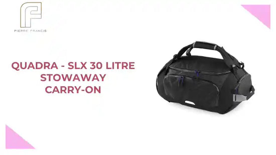 Quadra - SLX 30 Litre Stowaway Carry-On by@Outfy