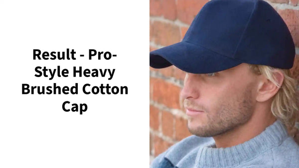 Result - Pro-Style Heavy Brushed Cotton Cap by@Outfy