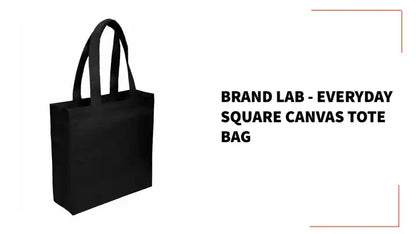 Brand Lab - Everyday Square Canvas Tote Bag by@Outfy