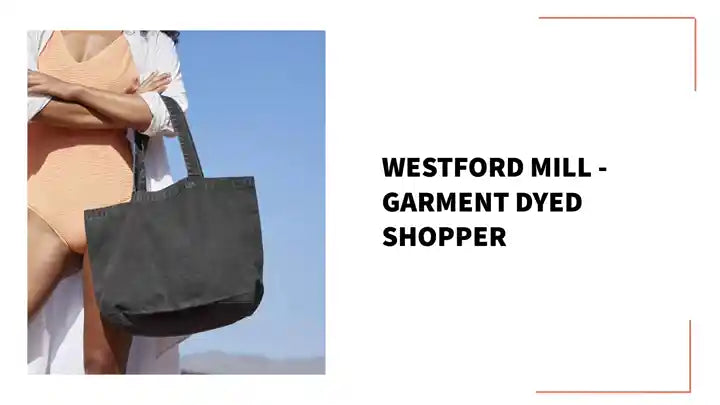 Westford Mill - Garment Dyed Shopper by@Outfy