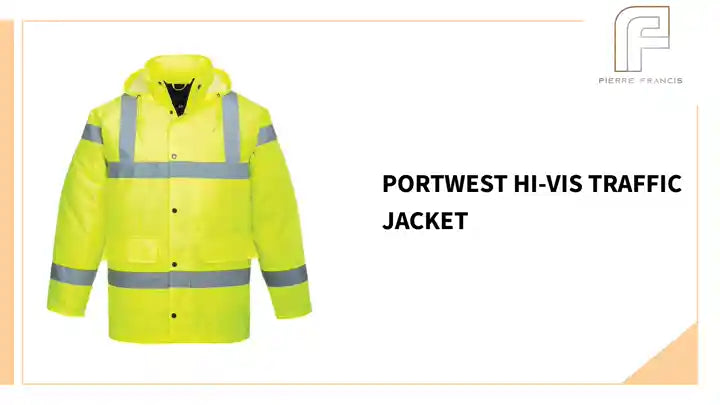 Portwest Hi-Vis Traffic Jacket by@Outfy