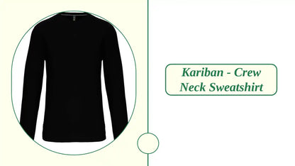 Kariban - Crew Neck Sweatshirt by@Outfy