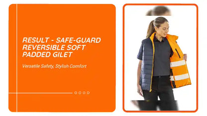 Result - Safe-Guard Reversible Soft Padded Gilet by@Outfy